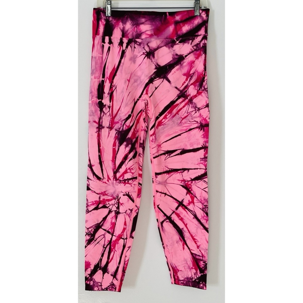 PINK Victoria's Secret Pink Tie‎ Dye Seamless High Waist Rib Legging XL